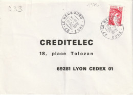 CAD   27 - LE  NEUBOURG   / N°  1972 - Manual Postmarks