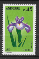 ANDORRE FRANÇAIS N° 234    " FLEURS " - Unused Stamps