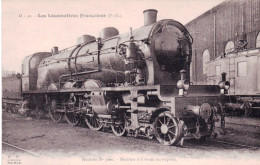 Les Locomotives Françaises -  Machine 3660 - Machine A 6 Roues Accouplées - Eisenbahnen
