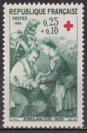 Croix-rouge: Ambulance De Campagne - FRANCE - N° 1508 * - 1966 - Ungebraucht