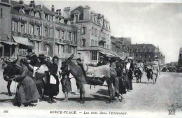 *CPA Repro - 62 -  BERCK-PLAGE - Les ânes Dans L'Entonnoir - Berck