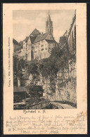 AK Rottweil, Ortsansicht  - Rottweil