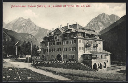 Cartolina Dolomitenhaus Canazei Im Fassatale Und Col Laz  - Sonstige & Ohne Zuordnung