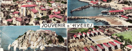 *Grande CPM  - 83 - HYERES - Souvenir ... - Multivue - Hyeres