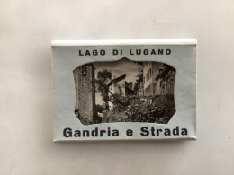 Lugano Lago Gandria E Strada Carnet Bloc 10 Photos - Gandria 