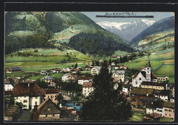 Cartolina Sarnthein Bei Bozen, Totalansicht Aus Der Vogelschau  - Bolzano (Bozen)