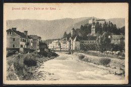 Cartolina Bruneck, Partie Am Ufer Der Rienz  - Sonstige & Ohne Zuordnung