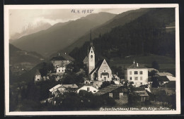 Cartolina Gudon /Alto Adige, Ortsansicht Mit Bergpanorama  - Sonstige & Ohne Zuordnung
