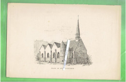 1897 EGLISE DE BEVILLE LE COMTE EN EURE ET LOIR PAR PERRIER - Centre - Val De Loire