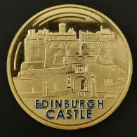 JETON TOURISTIQUE 40mm CHATEAU D'EDIMBOURG ECOSSE / SCOTLAND TOKEN - Autres & Non Classés