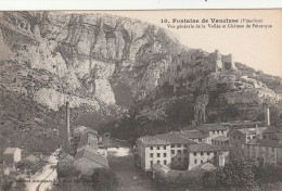 Fontaine De Vaucluse  Vue Generale    Chateau  No.10 - Sonstige & Ohne Zuordnung