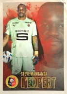 375 Steve Mandanda - L'Expert - Stade Rennais FC - Panini France Foot 2022-2023 Sticker Vignette - Edizione Francese