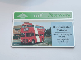 United Kingdom-(BTG-192)-Route Master Tribute-(1)-(196)(5units)(347H01562)(tirage-600)(price Cataloge-8.00£-mint - BT Emissions Générales