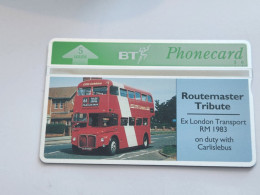 United Kingdom-(BTG-192)-Route Master Tribute-(1)-(198)(5units)(347H01569)(tirage-600)(price Cataloge-8.00£-mint - BT Emissions Générales