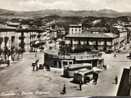 Cosenza Piazza Riforma Con Autobus Animata - Cosenza