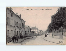 GAGNY : Vue D'ensemble De La Rue De Villemomble - état - Gagny