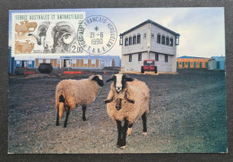 TAAF, Timbre Numéro 141 Oblitéré De Kerguelen Le 21/6/1990. - Storia Postale