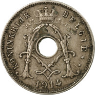 Monnaie, Belgique, 5 Centimes, 1914, TTB, Copper-nickel, KM:67 - 5 Cent