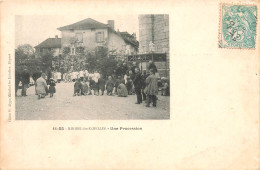 MIRIBEL Les ÉCHELLES - Une PROCESSION - P. Alype - Carte Précurseur - Cliché Vers 1902 - Other & Unclassified