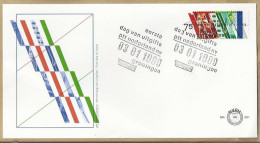 NL.- FDC. NVPH Nr. 261. EERSTE DAG VAN UITGIFTE. FIRST DAY OF ISSUE. 03-01-1989. PTT NEDERLAND NV. GRONINGEN. - FDC