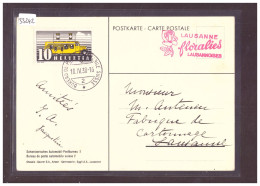 FORMAT 10x15cm - LAUSANNE - FLORALIES 1938 - BUREAU DE POSTE AUTOMOBILE - AUTOMOBIL POSTBUREAU - TB - Lausanne