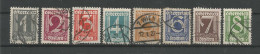 Austria - Oostenrijk 1925-27 Definitives   Y.T. 331/337 (0) - Usati