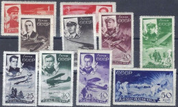 RUSSIA 1935 CHELUSKIN RESCUE Nº C58/C67 MNH ** - Nuovi