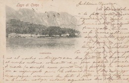 161-Cadenabbia-Como-Lombardia--v.1900 Da Motrasio A Messina-10c. Effige Re Umberto - Como