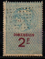 France - Timbre - Dimensions - Y & T -  N° 68 De 1918 - Oblitéré. - Andere & Zonder Classificatie