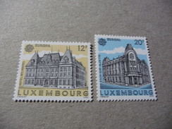 TIMBRES   LUXEMBOURG    EUROPA   1990    N 1193 / 1194   COTE  7,00  EUROS   NEUFS  LUXE** - 1990