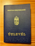 Passport 1999. - Hungary - Historical Documents
