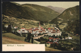 Cartolina Mühlbach I. Pustertal, Ortsansicht Mit Bewaldeten Bergen  - Sonstige & Ohne Zuordnung