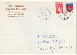 CAD   01  REPLONGES   / N° 1970  + - Manual Postmarks