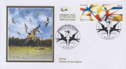 Enveloppe  FDC   1er  Jour   FRANCE    Oiseaux  De  Nos  Régions     EUROPA    2019 - 2010-2019
