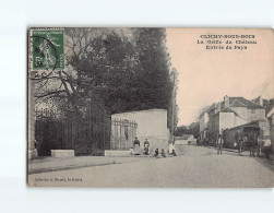 CLICHY SOUS BOIS : La Grille Du Château, Entrée Du Pays - état - Clichy Sous Bois