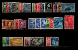 Cuba Lot De 36 Timbres Différents Oblitéré Neuf Avec Charnière X MH Sans Gomme (X) - Gebraucht