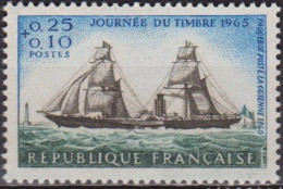 Journée Du Timbre - Paquebot Poste La Guienne - FRANCE - Marine - N° 1446 * - 1965 - Ongebruikt