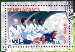 FRANCE 2006 - YT 3906  - Football Remplaçants -  Oblitéré - Used Stamps