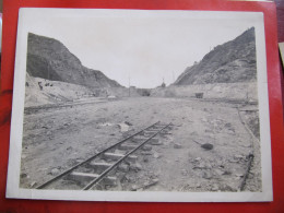 PHOTO - CARRIERES TALC DE LUZENAC -  1929 - Format : 24 X 18 Cm - Lieux