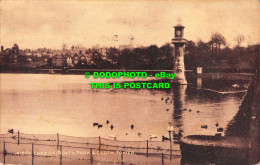 R548551 Cardiff. Roath Park And Clock Tower. Photochrom. Sepiatone Series. 1925 - World