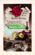 R548220 Lucky Wishes For My Nephews Birthday. To Wish You Many Glad Returns. RP. - Wereld