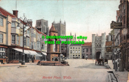 R548561 Wells. Market Place. Hartmann. 1918 - Wereld