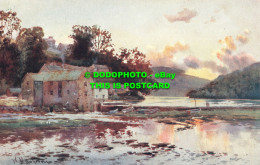 R548897 Looe. The Old Mill. Sunset. Photochrom. W. Keast Series - World