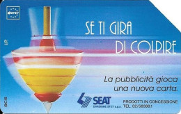 Italy: Telecom Italia SIP - SEAT Se Ti Gira Di Colpire - Openbare Reclame