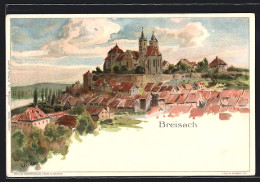 Künstler-AK C.Biese: Breisach, Ortschaft Mit Kloster  - Other & Unclassified