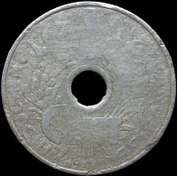 LaZooRo: French Indochina 1 Cent 1941 VG / F - Frans-Indochina