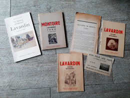 Lot Ouvrages Guides Montoire Lavardin Troo Environs 1949 Photos Publicités Donjon Résidentiel Yvard Dédicacé 1993 - Pays De Loire