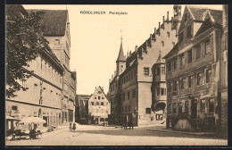 AK Nördlingen, Strasse Am Marktplatz  - Nördlingen