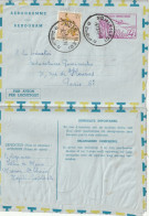 Congo Belge - Aérogramme De NDJILI Le 09/12/1958 Pour Paris - Enteros Postales