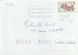 FLAMME PERMANENTE   62   CALAIS    /  N°  3108 - Maschinenstempel (Werbestempel)